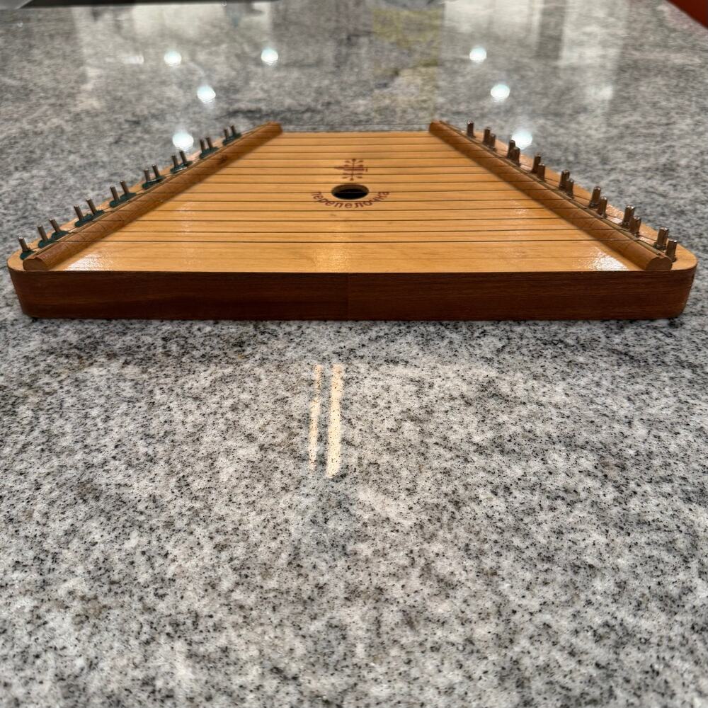 VTG Nepenenoyka Music Maker 15-String Zither Wooden Lap Harp Musical 
Instrument - Picture 3 of 15